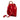Red Gucci Calfskin Bamboo Drawstring Backpack