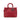 Red Dior Large Lambskin Cannage Lady Dior Satchel