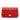 Red Chanel New Mini Rectangular Classic Lambskin Single Flap Crossbody Bag