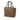 Beige Fendi Mini Zucchino Canvas Handbag