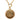 Gold Chanel Gold Plated Medallion Coat of Arms Sunburst Pendant Necklace