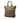 Brown Fendi Zucchino Canvas Chef Shopping Tote