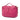 Pink Prada Vitello Daino Push Lock Double Buckle Messenger Bag Satchel