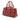 Red Bottega Veneta Nappa Intrecciato Boston Bag