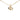Gold Dior Gold Plated Crystal CD Logo Pendant Necklace
