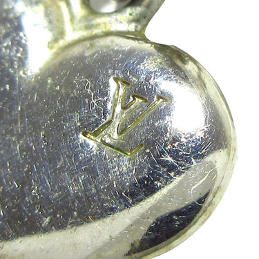 Silver Louis Vuitton Three Piece Set Sweet Monogram Earrings - Designer Revival