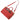 Red Burberry Small Leather Marais Multicolor Belt Bag Satchel
