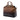 Brown Prada Sfumato Vernice Naplak Frame Satchel
