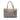 Beige Fendi Zucchino Canvas Tote