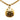 Gold Chanel Gold Plated CC Round Pendant Necklace - Designer Revival