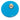 Blue Chanel CC Bicolor Resin Shield Round Brooch
