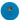 Blue Chanel CC Bicolor Resin Shield Round Brooch