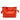 Orange LOEWE Mini Nappa Flamenco Knot Clutch with Chain Shoulder Bag