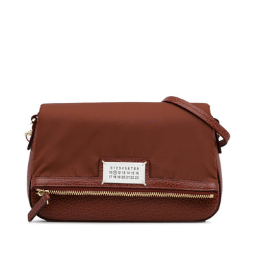Brown Maison Margiela Leather Crossbody Bag