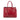 Red Prada Medium Saffiano Cuir Double Satchel