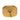 Gold Chanel CC Gold Plated Push Back Earrings