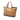 Tan Gucci GG Straw Libeccio Sunset Tote