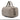 Gray Gucci Medium Pebbled Calfskin Soho Boston Bag
