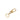 Gold Louis Vuitton Gold Plated Bolt Extender Key Ring