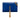 Blue Saint Laurent Medium Smooth Calfskin Monogram Kate Tassel Crossbody