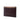 Red Burberry House Check Canvas Trimmed Grained Calfskin Zip Pouch Clutch Bag