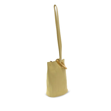 Yellow Bottega Veneta Small Drop Bucket Bag - Designer Revival