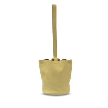 Yellow Bottega Veneta Small Drop Bucket Bag - Designer Revival