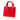 Red Dior Medium Patent Lady Dior Satchel