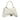 White Balenciaga Small Hourglass Satchel - Designer Revival