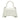 White Balenciaga Small Hourglass Satchel - Designer Revival