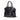 Black Gucci Large Dollar Calfskin GG Charm Dome Satchel