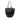 Black LOEWE Paulas Ibiza Perforated Leather Shell Basket Tote
