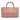 Pink Gucci Medium Calfskin Bamboo Shopper Satchel - Designer Revival