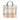 Brown Burberry House Check Coated Canvas Tote