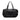 Black LOEWE Embossed Leather Canela Boston Bag - Designer Revival