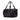 Black LOEWE Embossed Leather Canela Boston Bag - Designer Revival