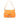Orange Fendi Zucchino Canvas Mamma Forever Shoulder Bag