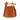 Brown LOEWE Calfskin Bamboo Bucket Bag Satchel