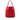 Red Bottega Veneta Nappa Intrecciato Bucket Bag