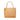Beige Chanel Caviar Medallion Tote