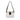 White Fendi Zucca Canvas Shoulder Bag