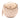 Beige Chanel Stitched Calfskin Logo Strass and Pearl Chain Round Crossbody