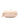 Beige Chanel Stitched Calfskin Logo Strass and Pearl Chain Round Crossbody