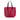 Red Fendi Small Leather All In Shopping Tote