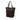 Brown Gucci GG Nylon Vertical Charm Tote