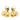 Gold Chanel Gold Plated Strass Diamond Shape Clip On Earrings