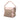 Beige Gucci GG Canvas Bella Flap Satchel