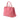 Pink Prada Medium Saffiano Lux Galleria Double Zip Satchel