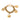 Gold Chanel Gold Plated 31 Rue Cambon Logo Charm Bracelet