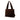 Brown Chanel Suede LAX Logo Tote